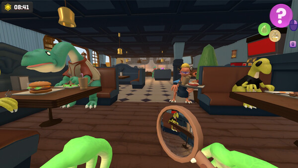 Dinocop game for Linux 1