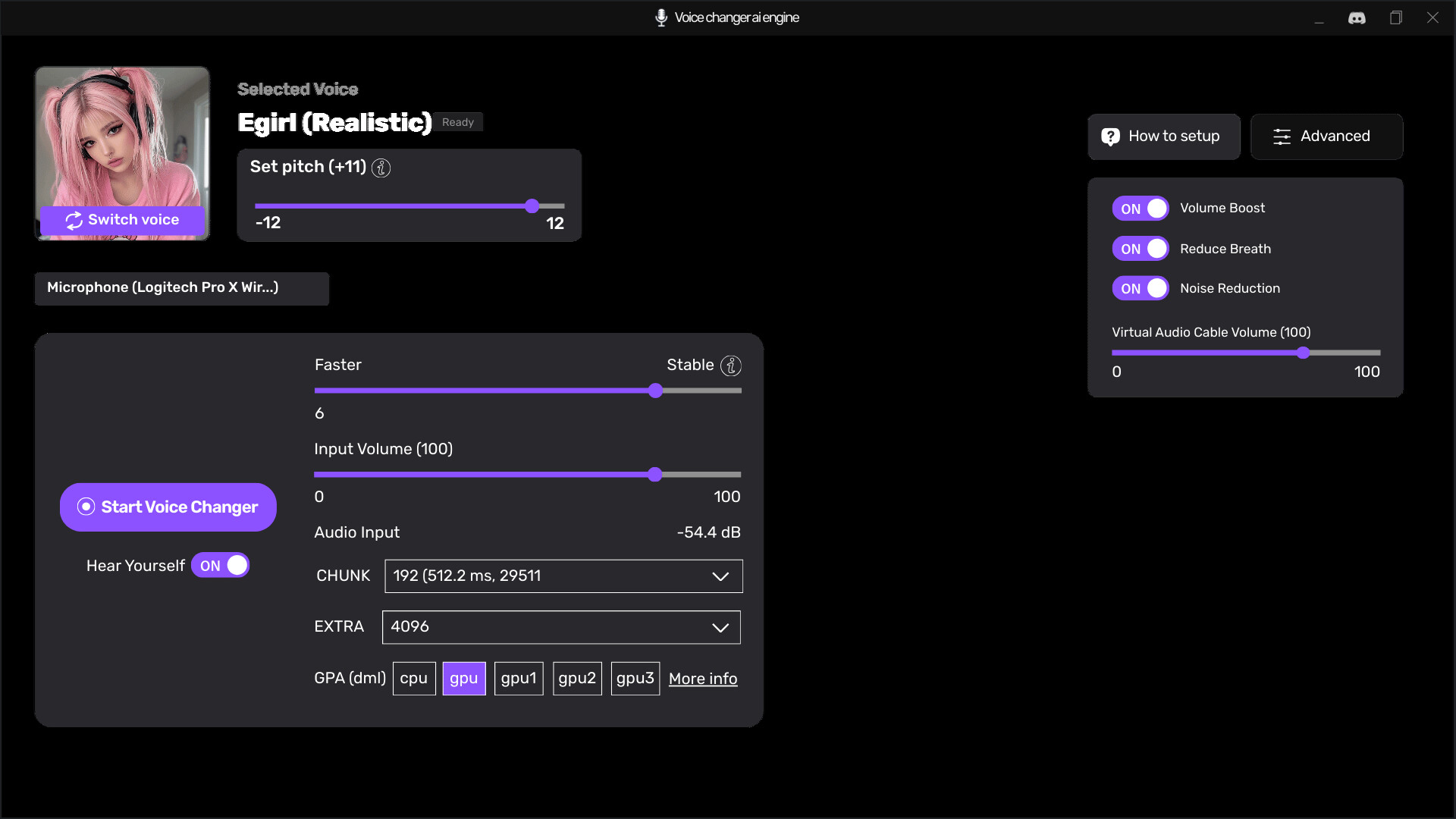 Voice Changer AI Engine Featured Screenshot #1