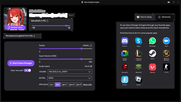 Voice Changer AI Engine