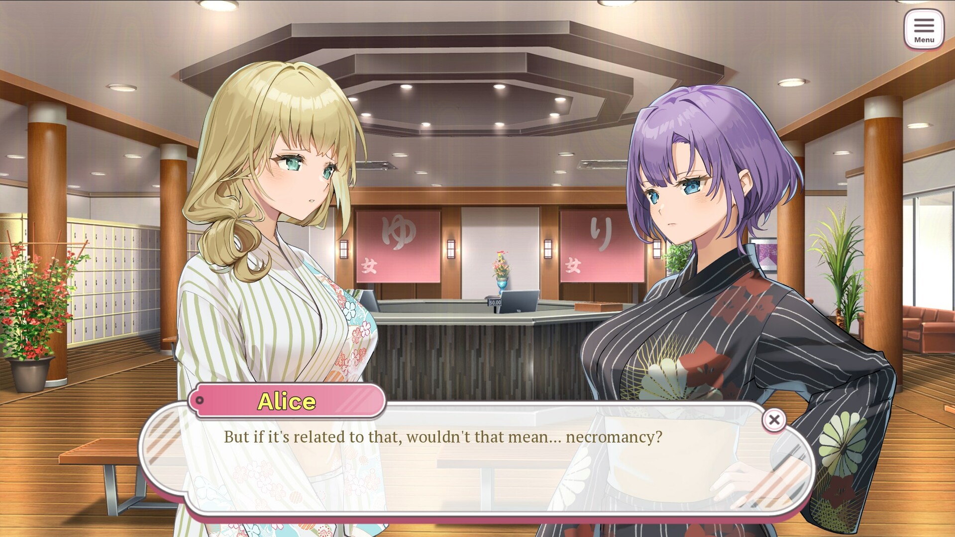 Death Becomes You: Yuri Onsen Vacation screenshot 1