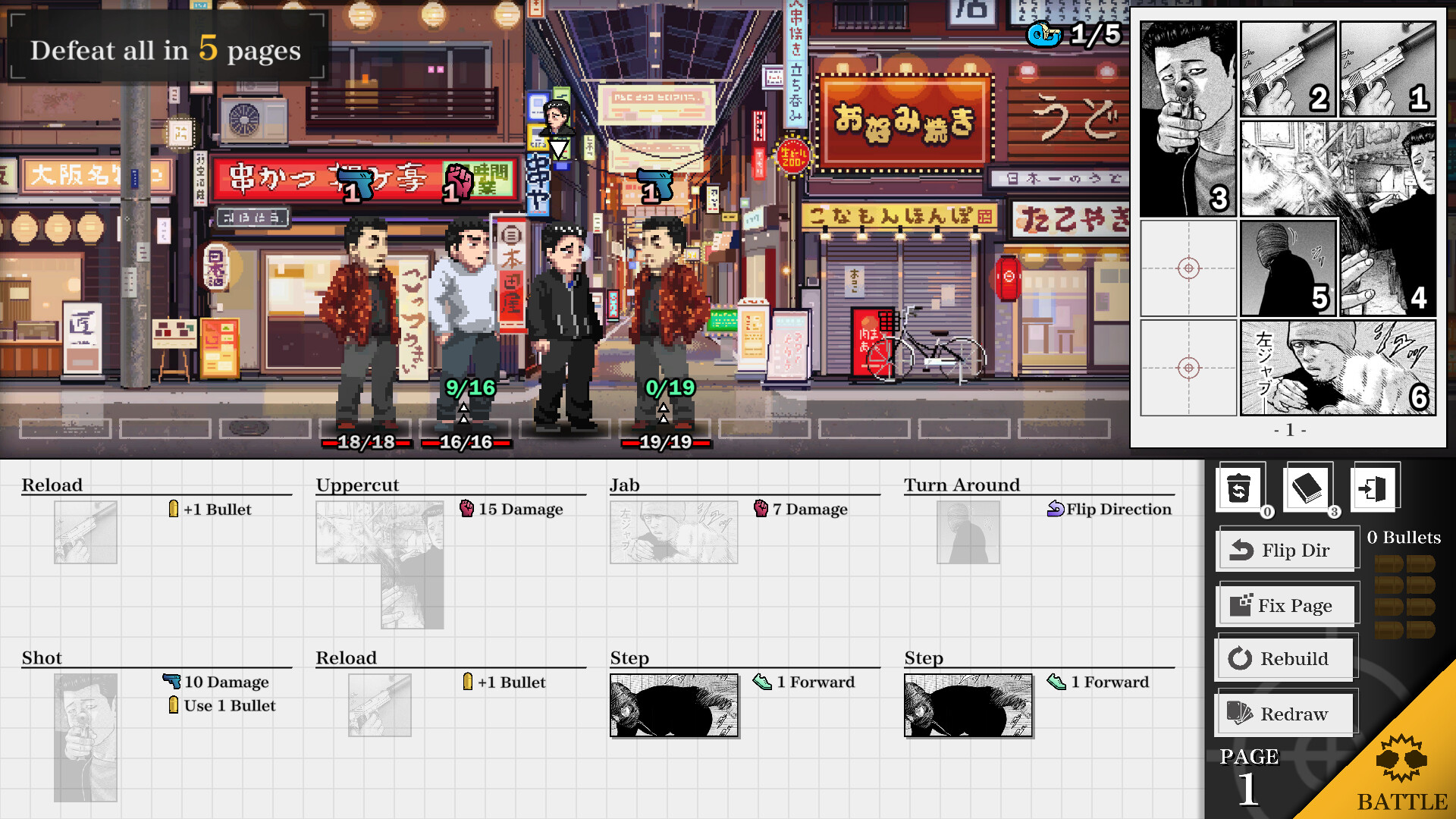 The Fable: Manga Build Roguelike screenshot #1