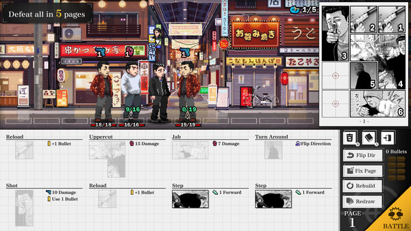 The Fable: Manga Build Roguelike