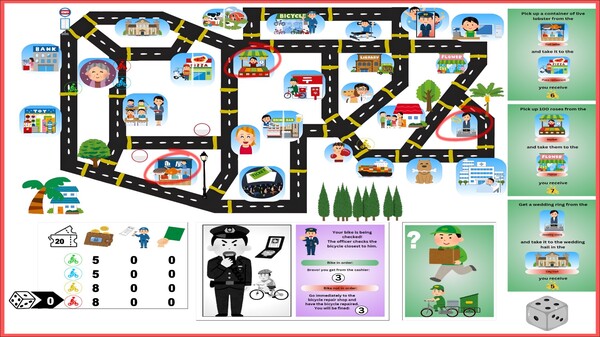 The bicycle couriers screenshot 1