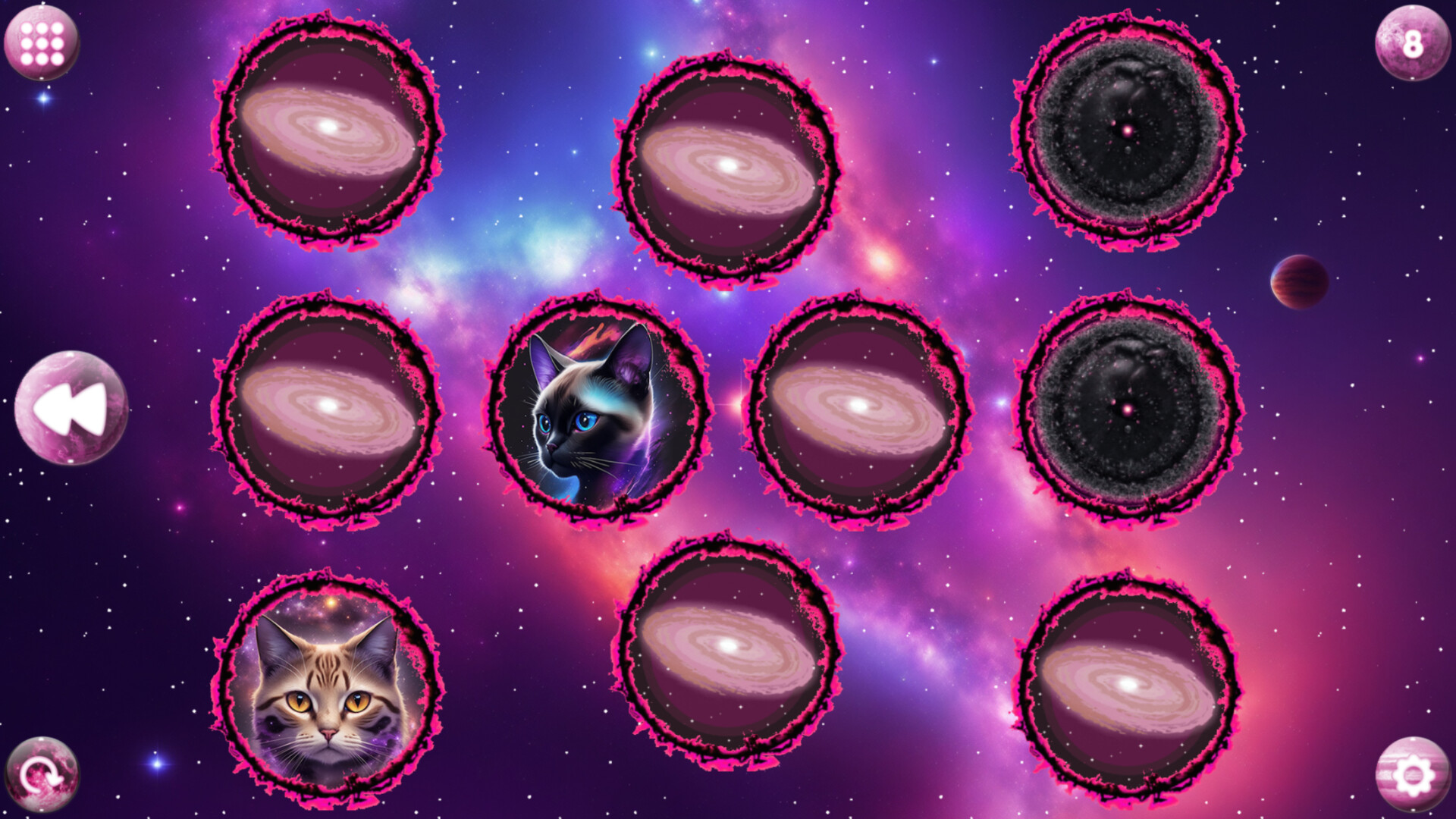 Space Memory: Cats screenshot 4
