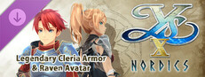 Ys X: Nordics - Legendary Cleria Armor & Raven Avatar Small Capsule Image