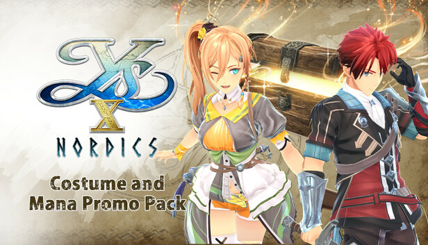 イースX (Ys X) NORDICS TGS2023 試遊特典 アルミボトル Ys X: Nordics - Costume and Mana Promo Pack on Steam