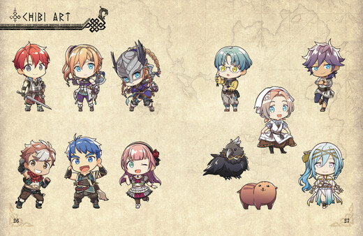 Ys X: Nordics - Art Book