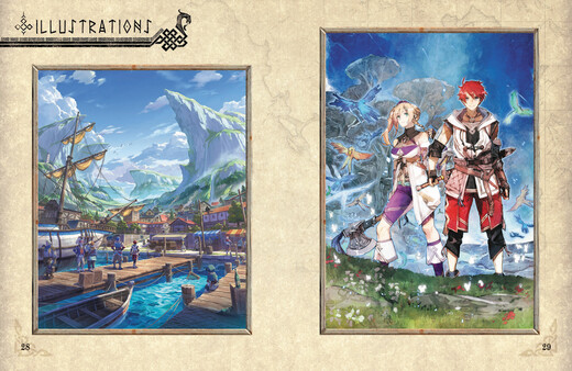 Ys X: Nordics - Art Book