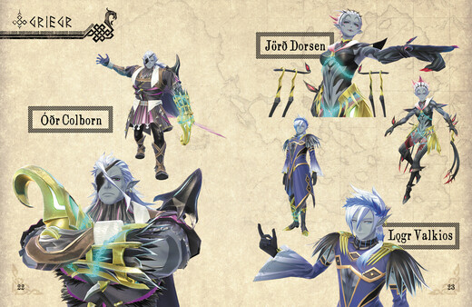 Ys X: Nordics - Art Book