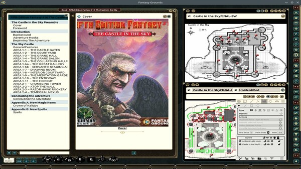 Fantasy Grounds - Fifth Edition Fantasy #10 The Castle in the Sky