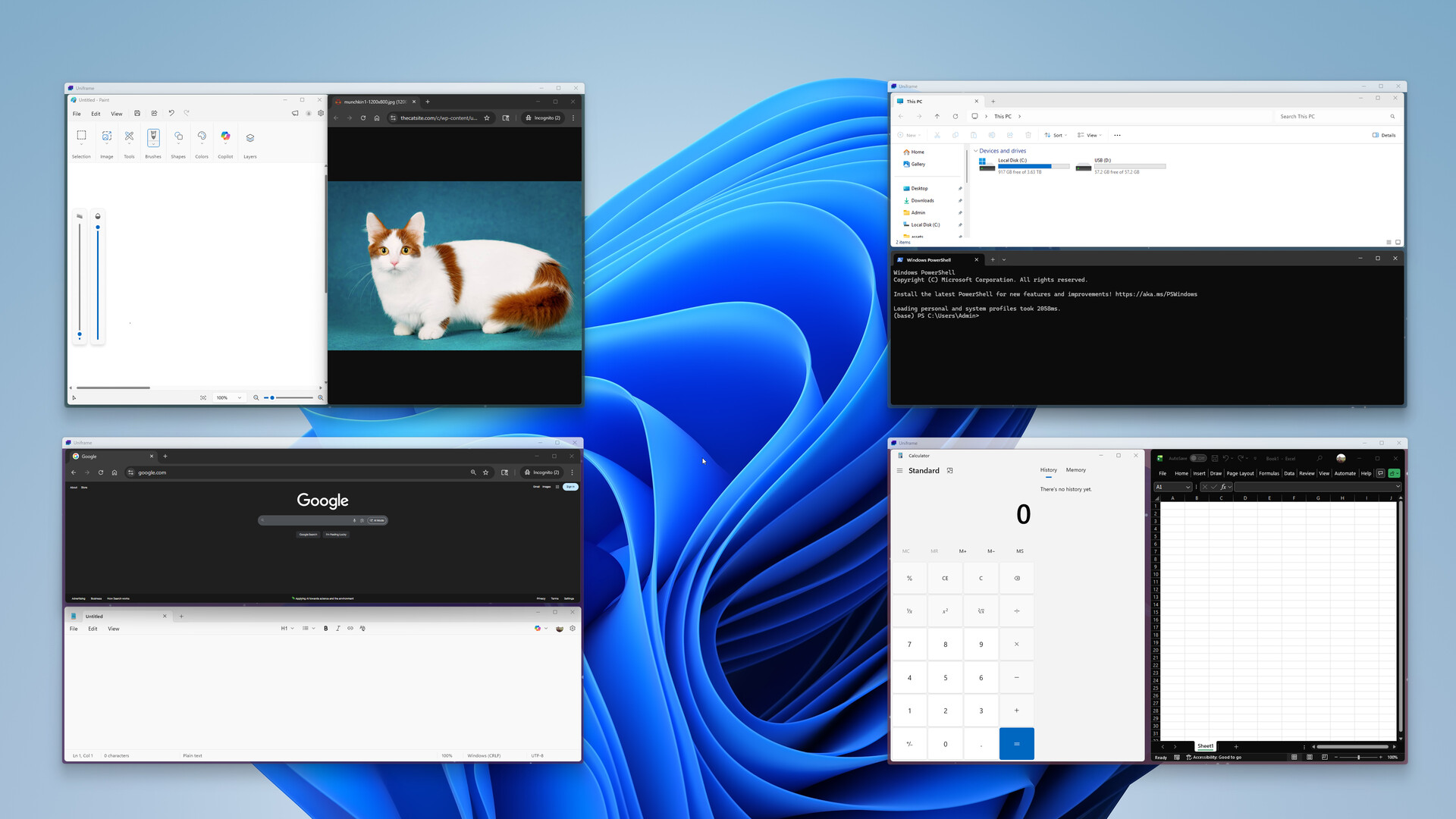 Uniframe screenshot 3