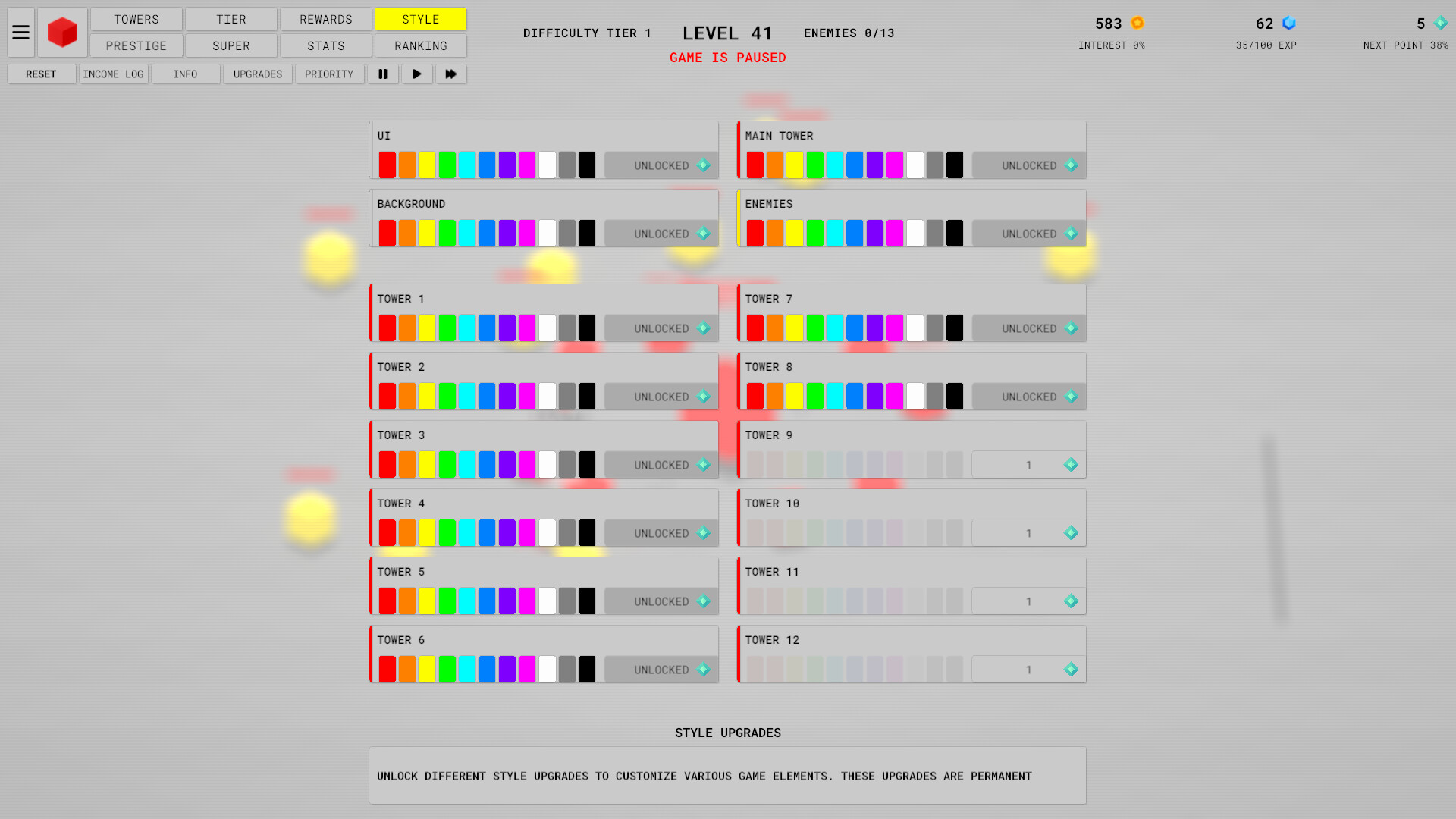 #5. Idle Towers (Steam) Podle: MEDIUM QUALITY GAMES