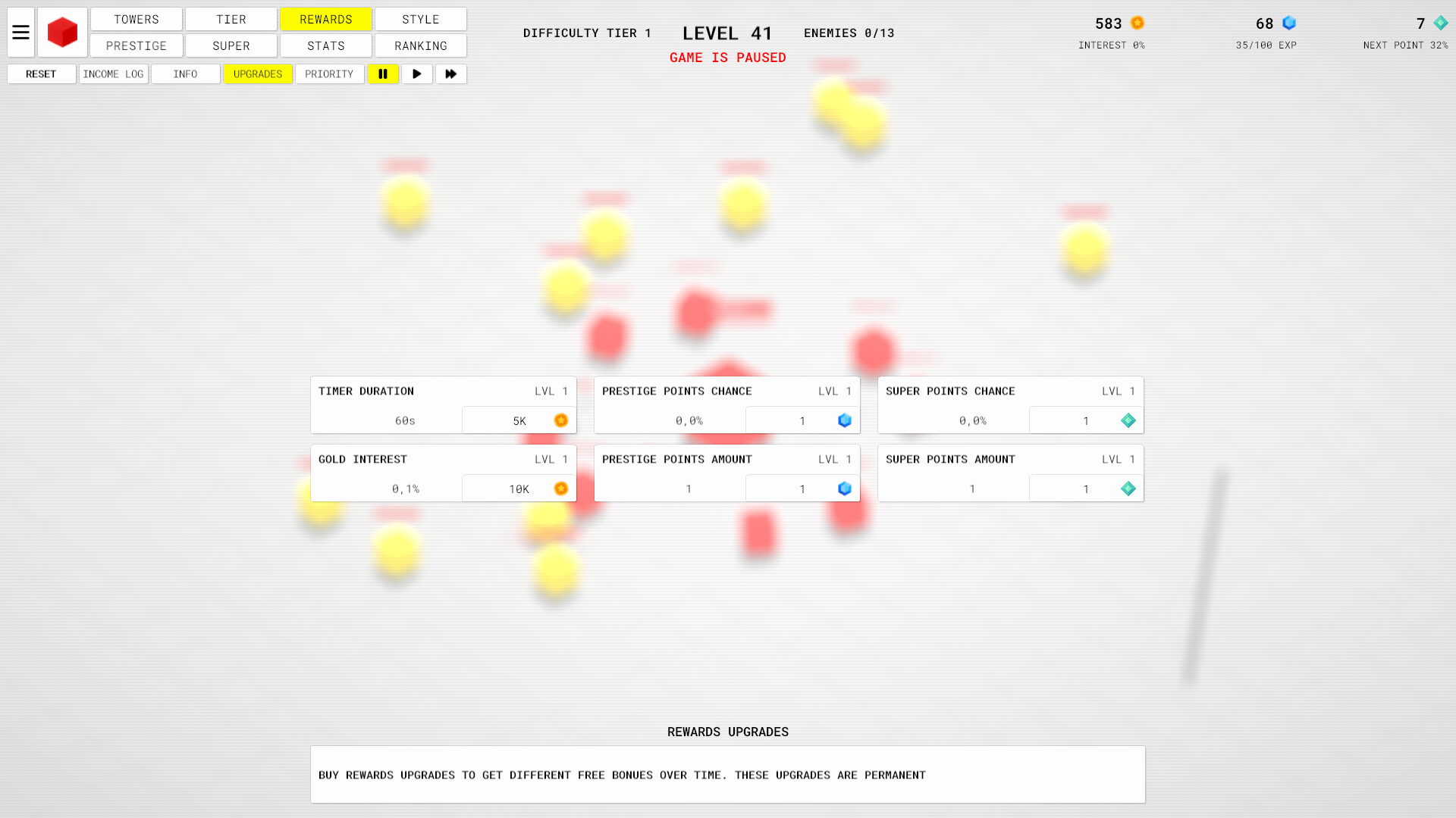 #10. Idle Towers (Steam) Podle: MEDIUM QUALITY GAMES