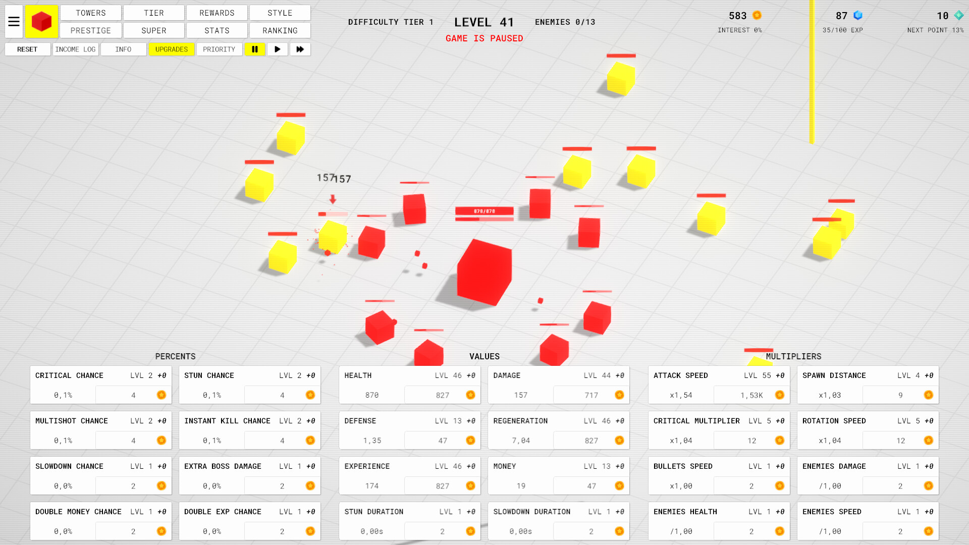 Idle Towers screenshot #2