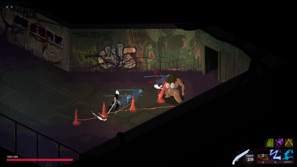 Screenshot of Sova gameplay showing in-action mechanics