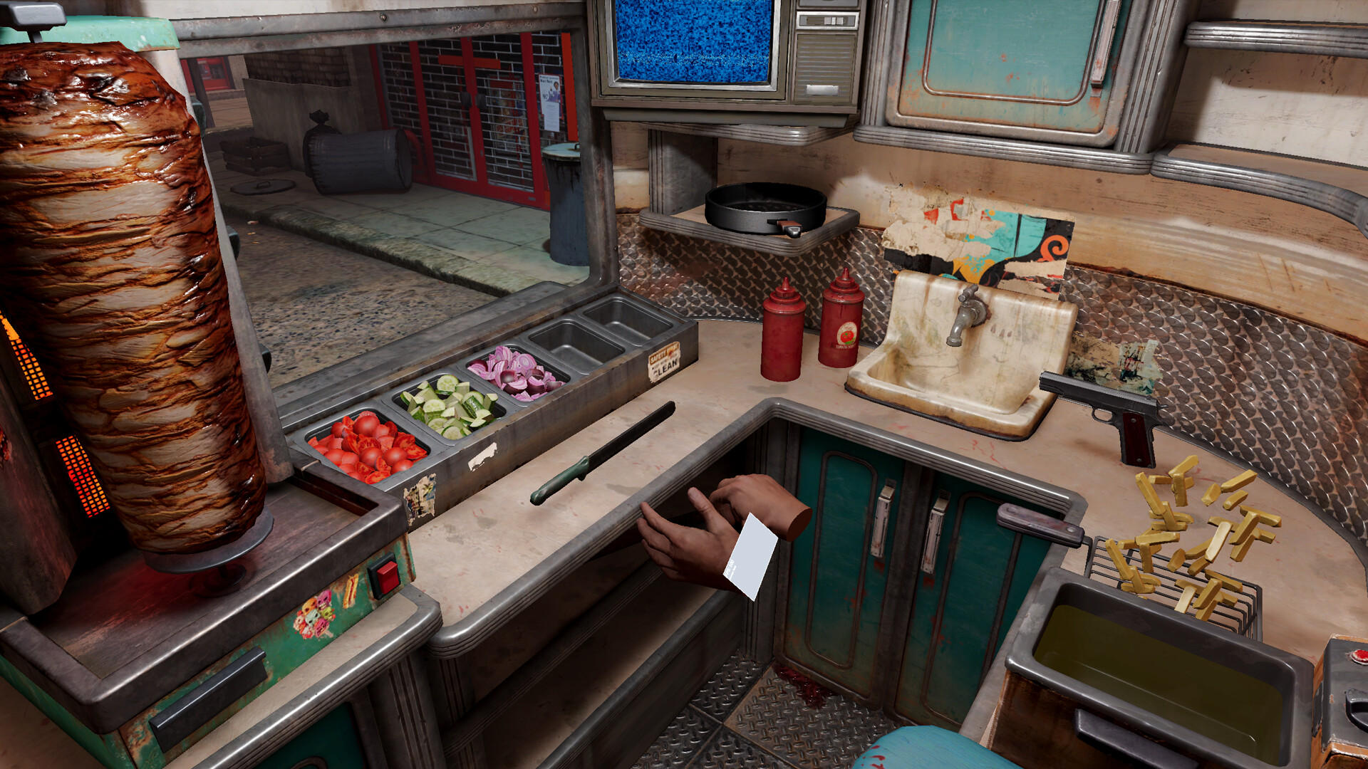 ZOMBIE KEBAB VRのスクリーンショット 1