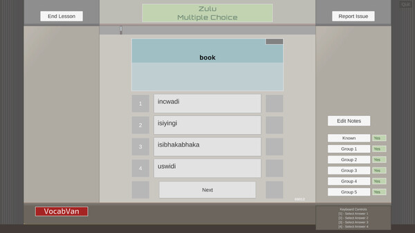 VocabVan - Zulu