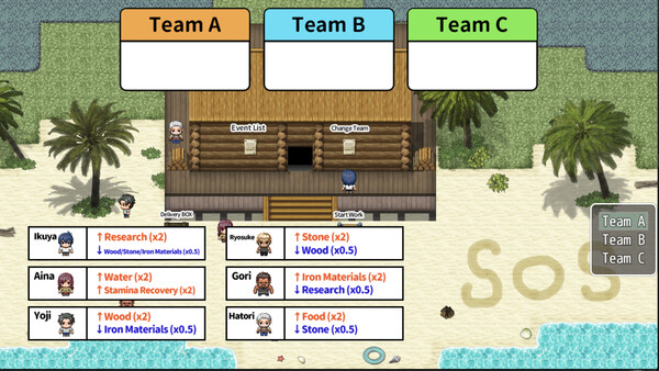 Island NTR Survival SS screenshot 1
