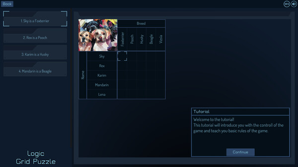 Logic Grid Puzzle screenshot 6