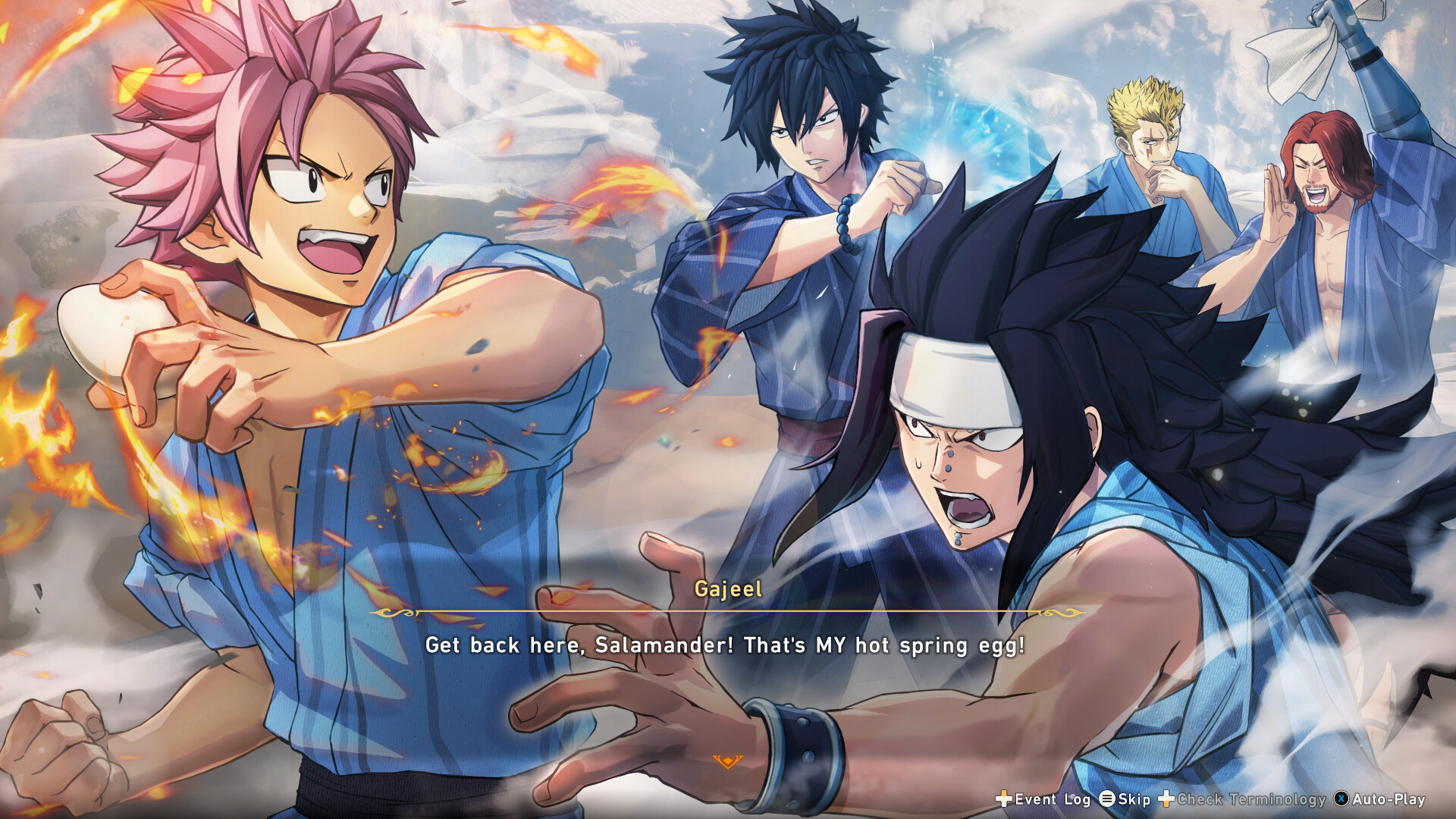 FAIRY TAIL 2 - Bonus Scenario "Fairy Tail Hot Springs" Featured Screenshot #1