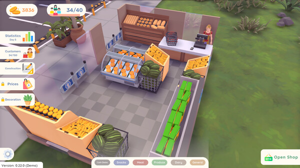Скриншот из Local Supermarket Tycoon