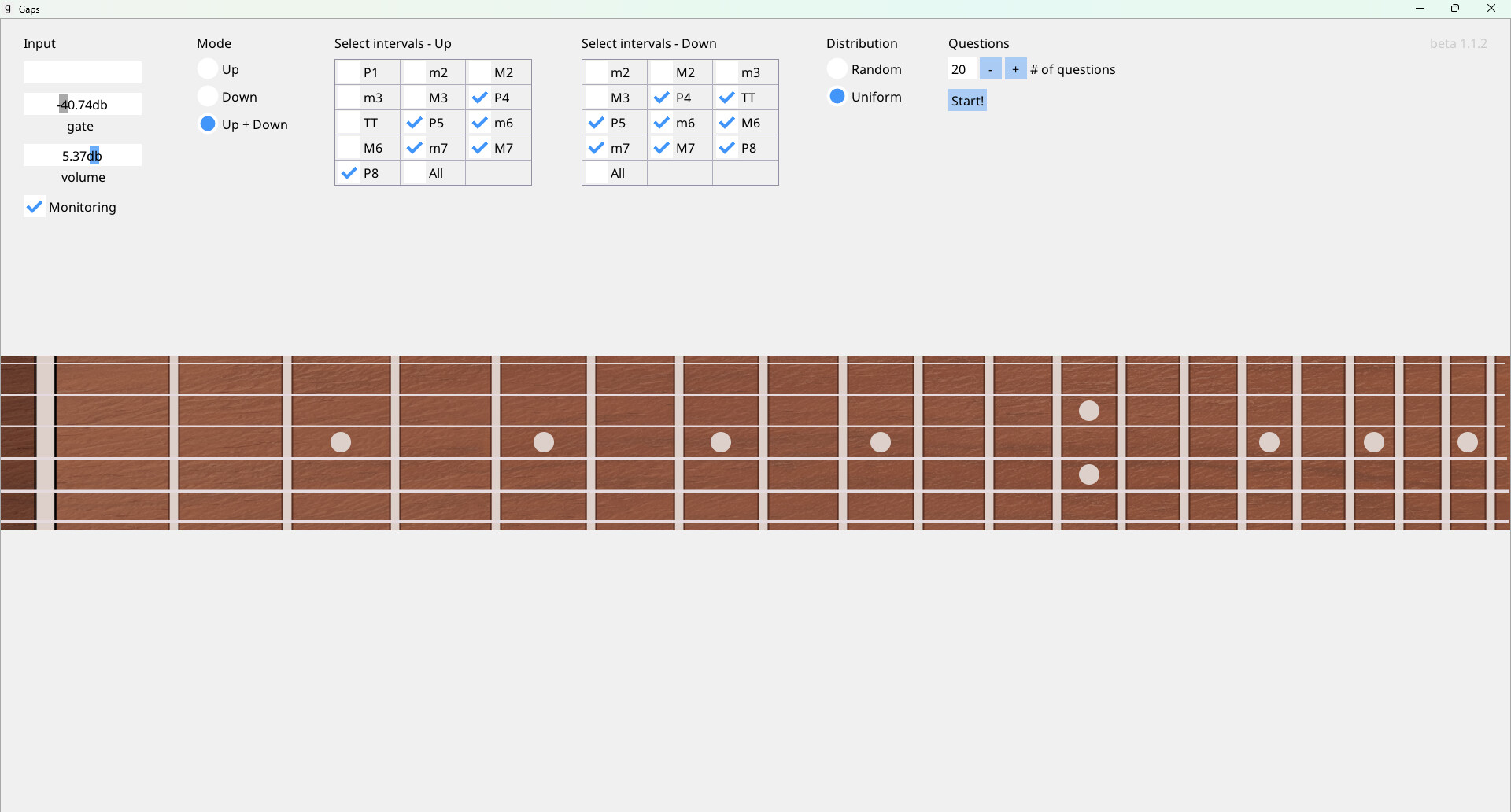 Gaps: Guitar Ear Training screenshot 4