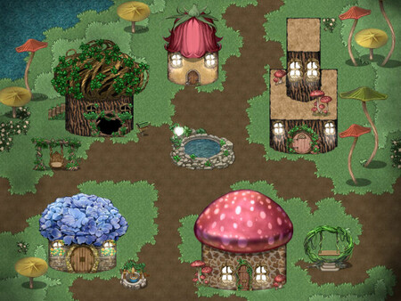 RPG Maker MV - KR Fairy Tale Forest Tileset