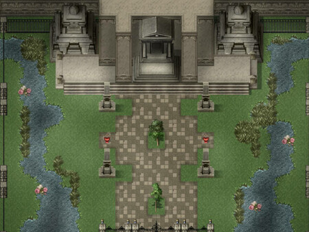 RPG Maker MV - KR Peaceful Rest Graveyard Tileset