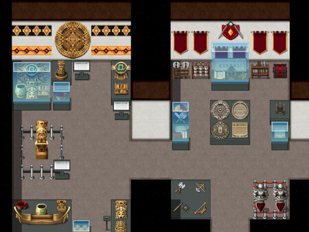 RPG Maker MV - KR Art and History Museum Tileset