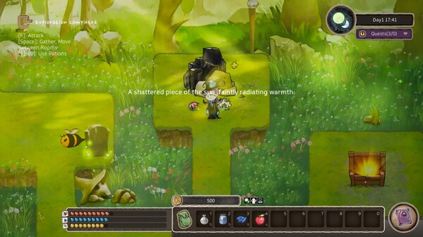 Скриншот из Jini's Potion Shop DEMO