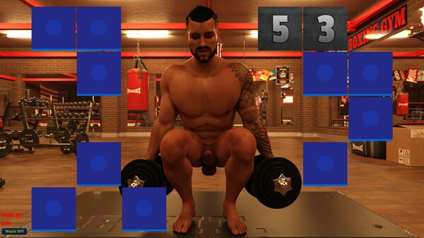 Sexy Memory Puzzle - Gay Gym screenshot 5