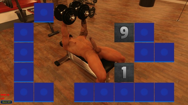 Sexy Memory Puzzle - Gay Gym screenshot 2