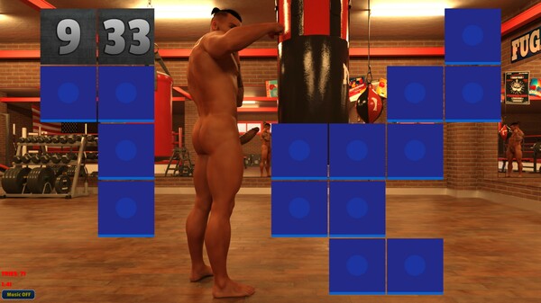 Screenshot 3 of Sexy Memory Puzzle - Gay Gym - more gameplay footage