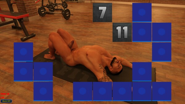 Screenshot 4 of Sexy Memory Puzzle - Gay Gym - final gameplay screenshot