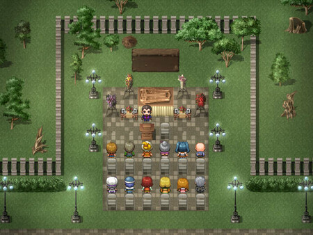 RPG Maker MZ - KR Peaceful Rest Graveyard Tileset