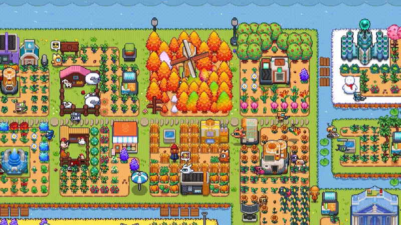 Island Robot Farm video 3