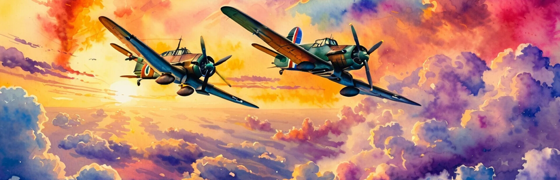 Enemy on the tail!