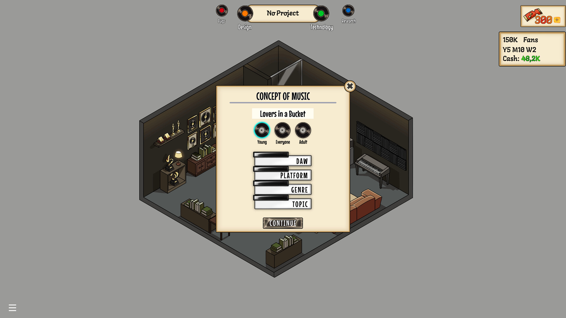 Hitmaker Tycoon Featured Screenshot #1
