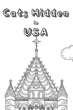 Travellin Cats in USA game cover artwork