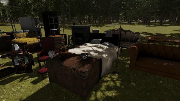 GameGuru MAX Horror Mini Kit - Old Furniture screenshot 2