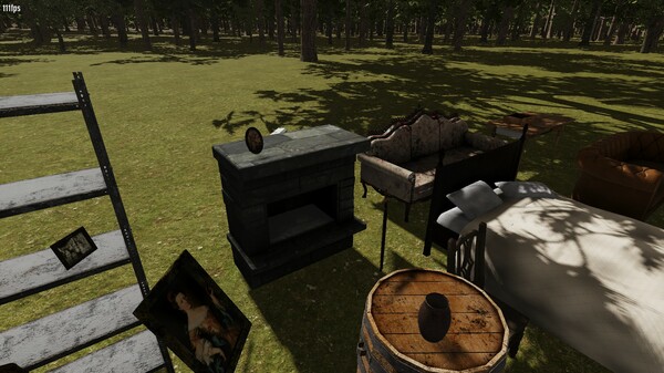 GameGuru MAX Horror Mini Kit - Old Furniture screenshot 1