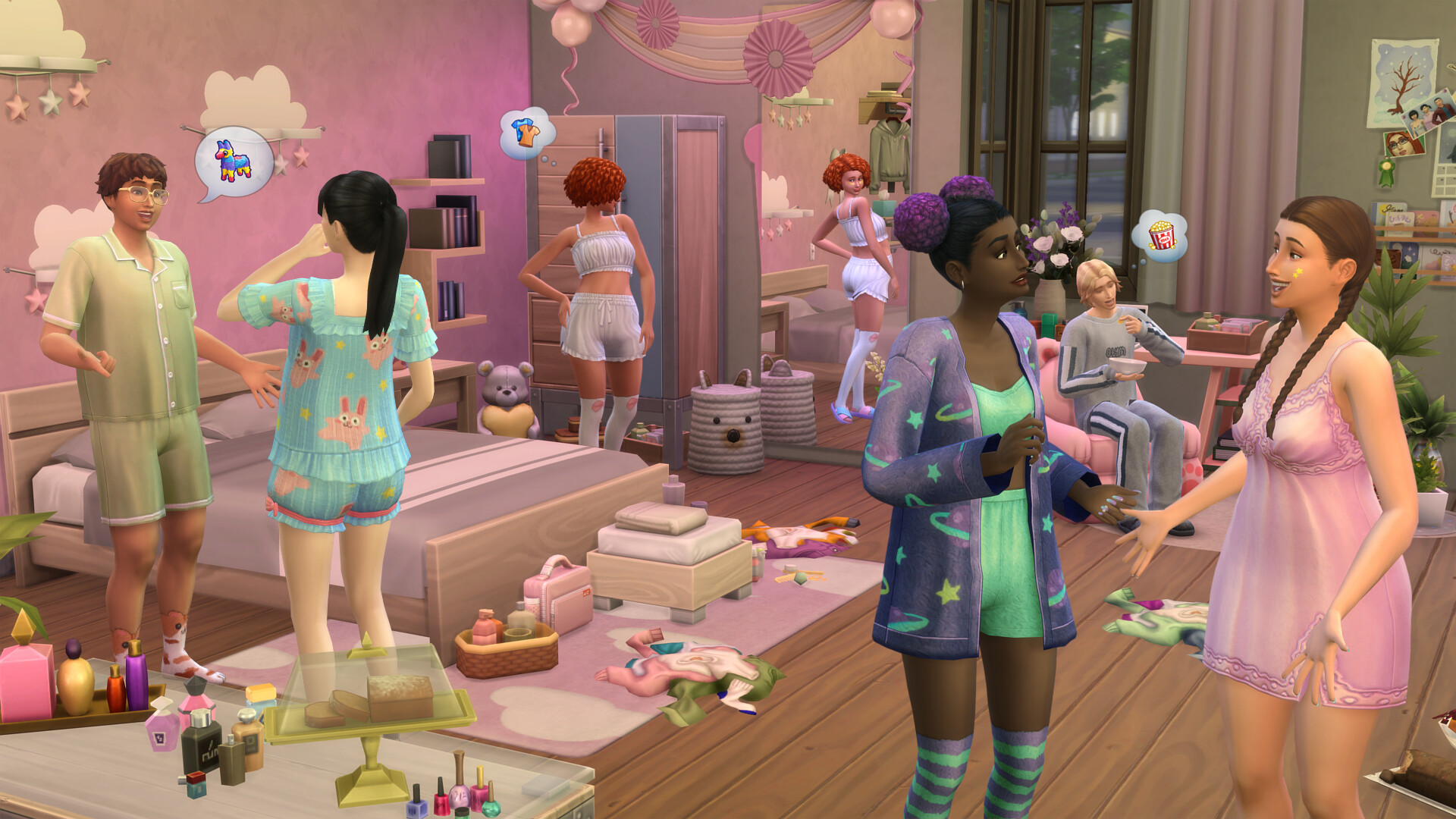 The Sims™ 4 Sweet Slumber Party Kit Featured Screenshot #1