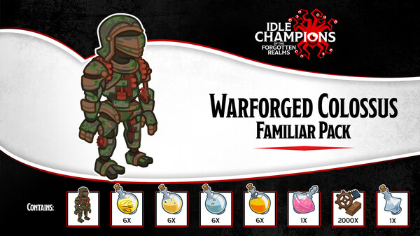 Idle Champions - Warforged Colossus Familiar Pack