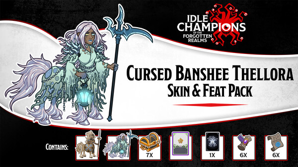 Idle Champions - Cursed Banshee Thellora Skin & Feat Pack