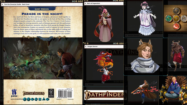 Fantasy Grounds - Pathfinder 2 RPG - Lost Omens: Tian Xia Character Guide