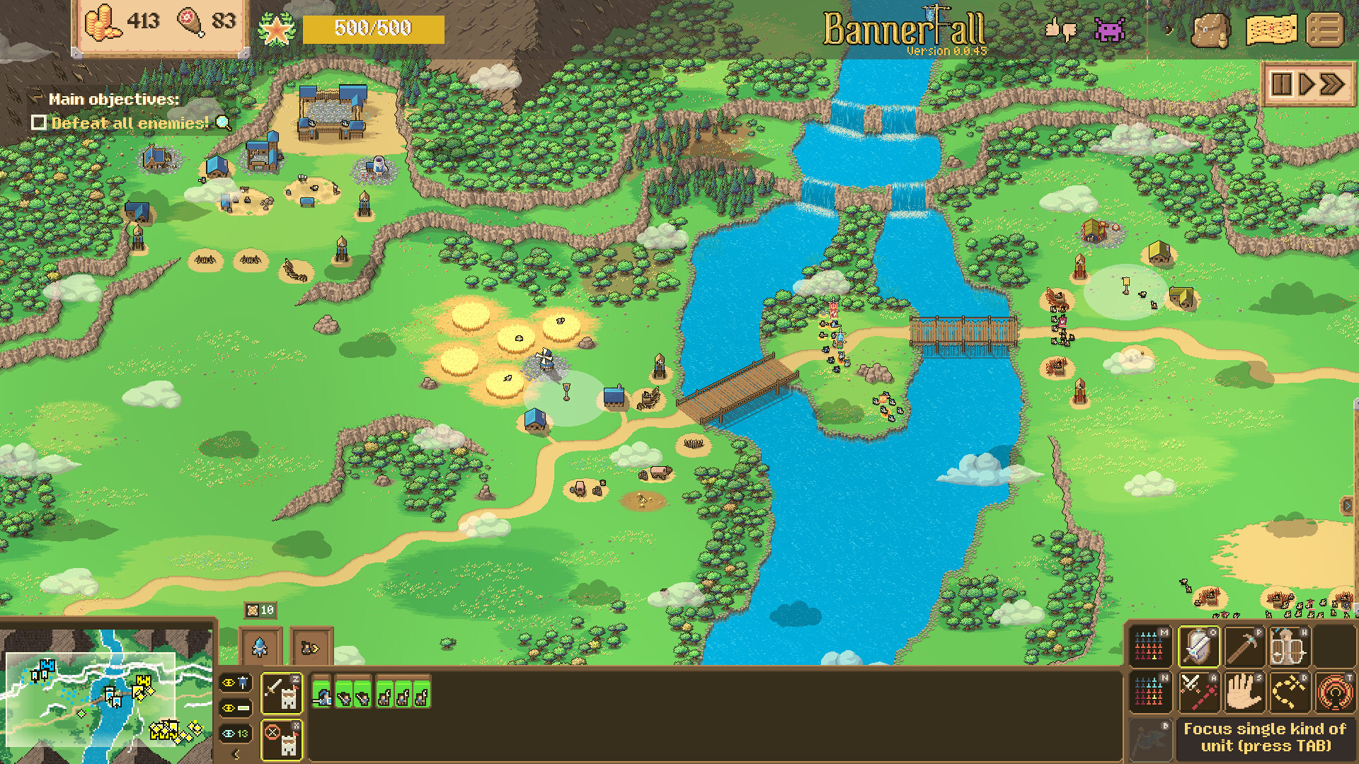 Bannerfall screenshot 1