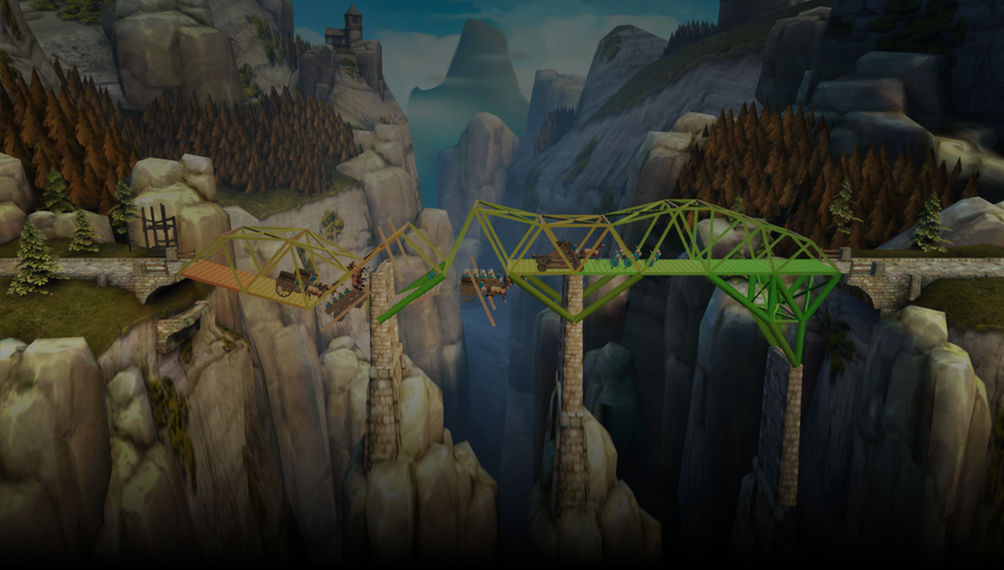 Bridge Constructor Medieval - Imagem de Fundo do Jogo