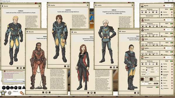 Fantasy Grounds - Seven Worlds Setting Guide (SWADE)