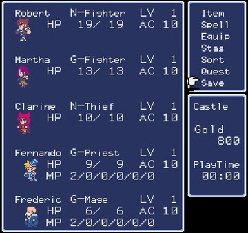 Скриншот из Dungeon Antiqua