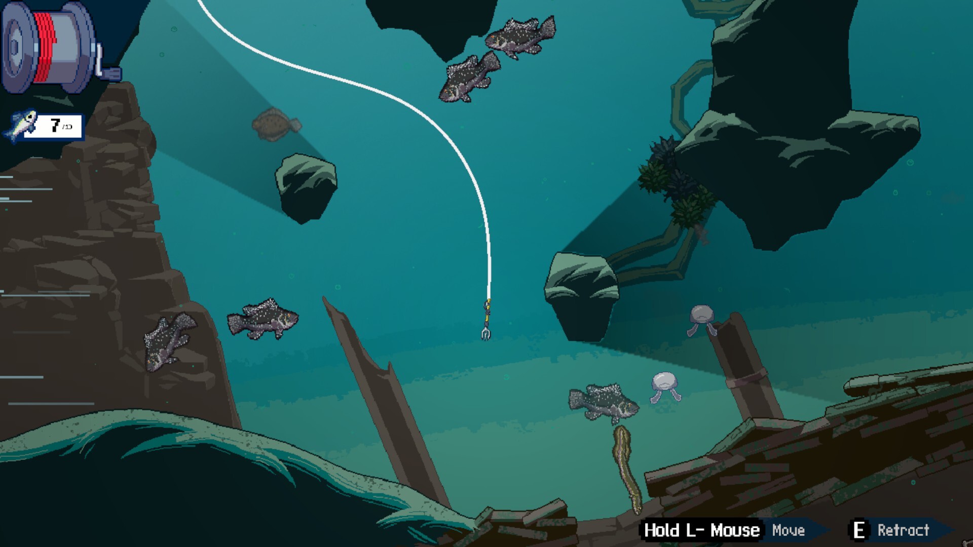 Скриншот игры Scale the Depths - 3